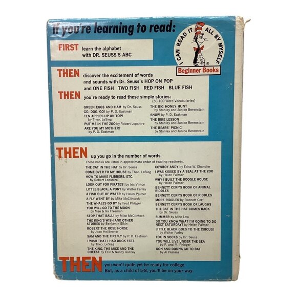 1st Edition I Wish That I Had Duck Feet‎ Hardcover Dust Jacket By Theo LeSieg - Picture 2 of 7